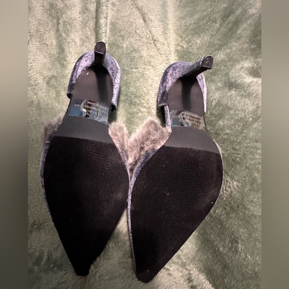 C Label Ariza Floral Suede Heels - Picture 5 of 8